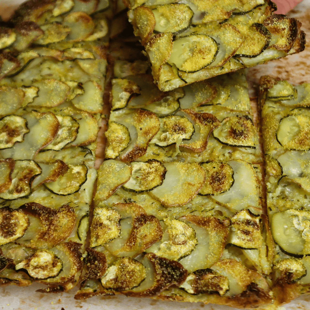 Zucchini and Potato Scarpaccia