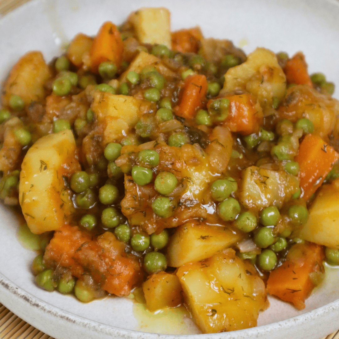 How To Make Arakas Latheros - Greek Peas and Potato Stew