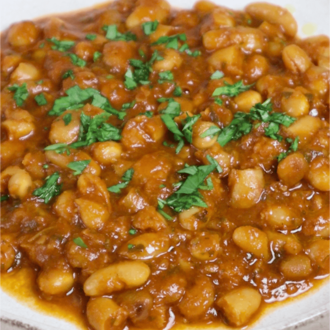 Loubia - Moroccan White Bean Stew