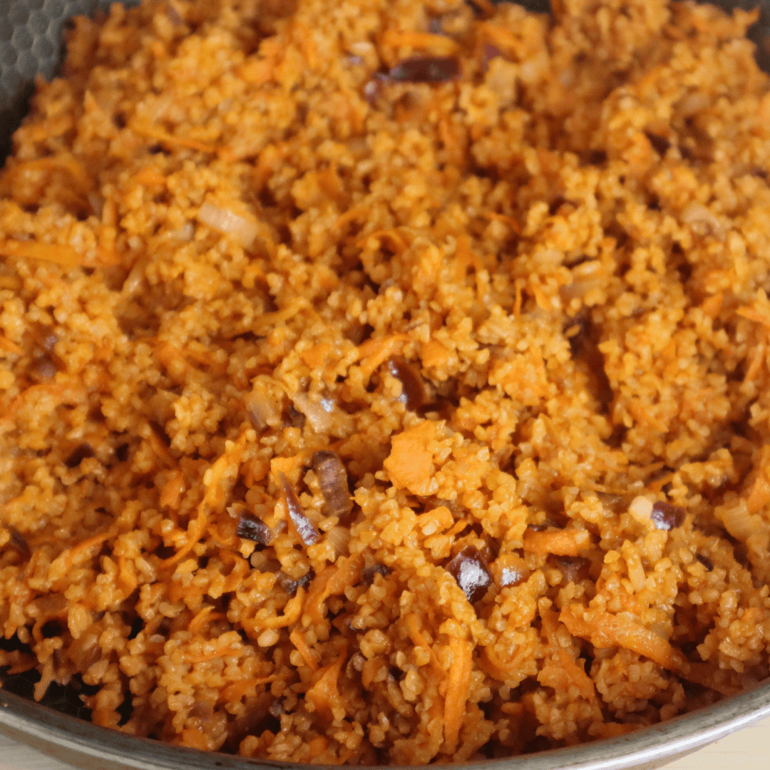 How To Make Tomato Bulgur Pilaf