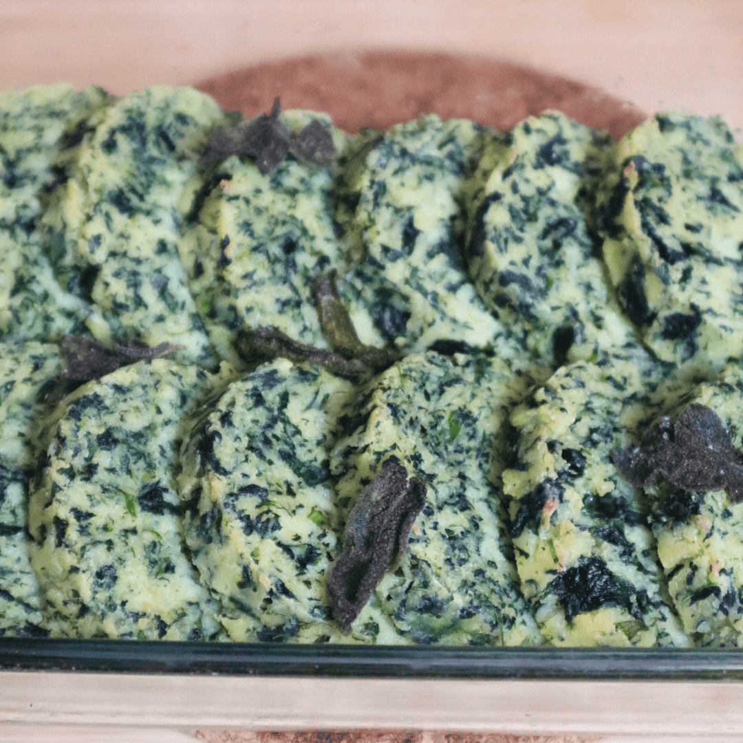 Semolina Gnocchi With Spinach (Plant Based)